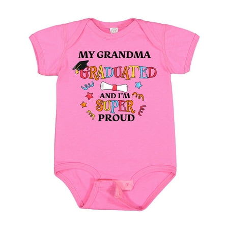 Inktastic My Grandma Graduated and I m Super Proud Gift Baby Boy or Baby Girl Bodysuit
Inktastic My Grandma Graduated and I m Super Proud Gift Baby Boy or Baby Girl Bodysuit