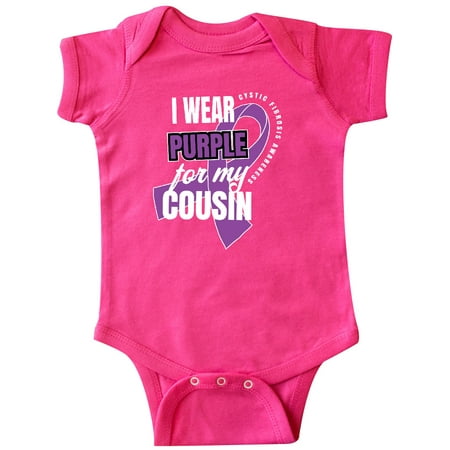 Inktastic I Wear Purple For My Cousin Cystic Fibrosis Awareness Gift Baby Boy or Baby Girl Bodysuit
Inktastic I Wear Purple For My Cousin Cystic Fibrosis Awareness Gift Baby Boy or Baby Girl Bodysuit