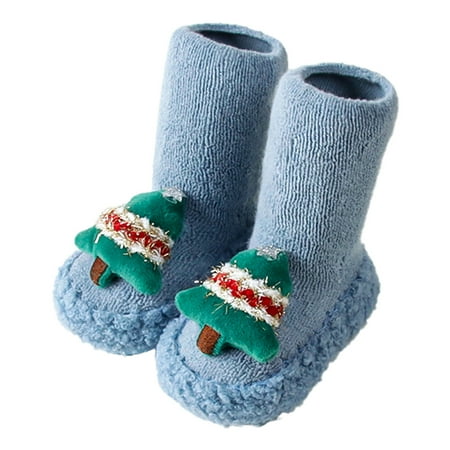 kpoplk Toddler Sneaker Christmas Baby Socks Toddler Boys Girls Children Socks Soft Sole Non Slip Toddler Toddler Warm Shoes(Blue)
kpoplk Toddler Sneaker Christmas Baby Socks Toddler Boys Girls Children Socks Soft Sole Non Slip Toddler Toddler Warm Shoes(Blue)