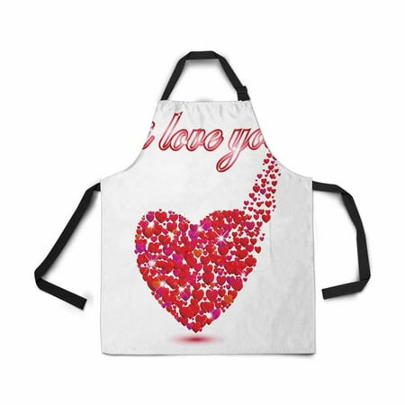 ASHLEIGH Adjustable Bib Apron for Women Men Girls Chef with Pockets Valentine s Day I Love You Red Heart Novelty Kitchen Apron for Cooking Baking Gardening Pet Grooming Cleaning
ASHLEIGH Adjustable Bib Apron for Women Men Girls Chef with Pockets Valentine s Day I Love You Red Heart Novelty Kitchen Apron for Cooking Baking Gardening Pet Grooming Cleaning