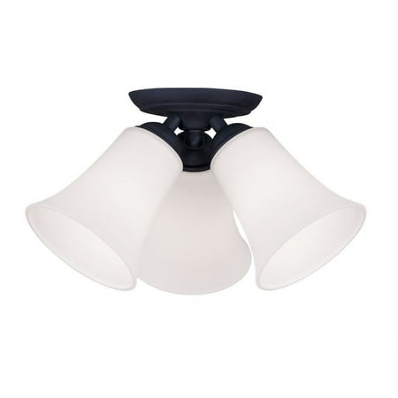 3 Light Flush Mount in Traditional Style 13 inches Wide By 8 inches High Bailey Street Home 218-Bel-1120025
3 Light Flush Mount in Traditional Style 13 inches Wide By 8 inches High Bailey Street Home 218-Bel-1120025