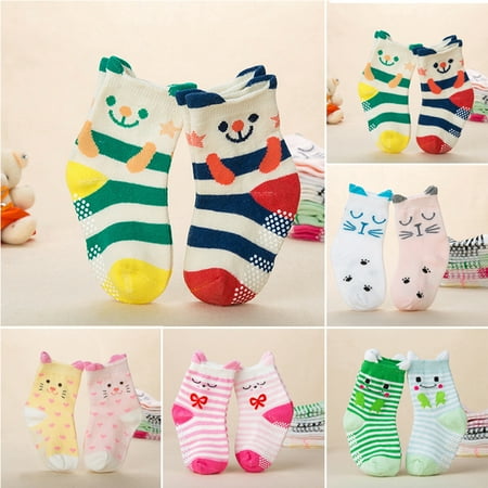 Yesbay 2Pairs Baby Boy Girls Cartoon Animal Soft Cotton Anti Slip Ankle Floor Socks
Yesbay 2Pairs Baby Boy Girls Cartoon Animal Soft Cotton Anti Slip Ankle Floor Socks