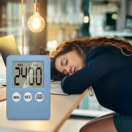 Large Digital LCD Kitchen Cooking Timer Count-Down Up Clock Alarm Magnetic