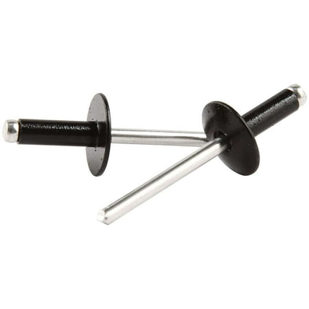 Lg Hd Rivet Black Alum 250pk