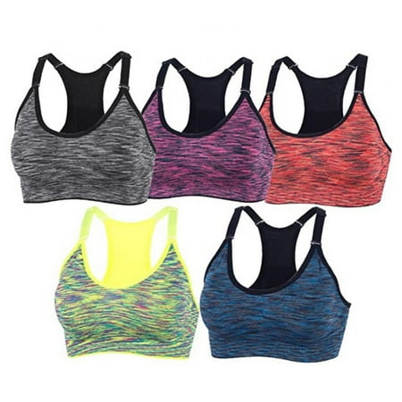 Women Wirefree Adjustable Fitness Top Sport Brassiere Push up Seamless Running Yoga Bra
Women Wirefree Adjustable Fitness Top Sport Brassiere Push up Seamless Running Yoga Bra