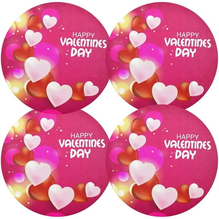 Coolnut Lovely Hearts for Valentine s Day Placemats 4Pcs Holidays PVC Weave Place Mats Table Mats Non-Slip Easy to Clean for Home Kitchen BBQ Party Table Decor 15.4×15.4in
Coolnut Lovely Hearts for Valentine s Day Placemats 4Pcs Holidays PVC Weave Place Mats Table Mats Non-Slip Easy to Clean for Home Kitchen BBQ Party Table Decor 15.4×15.4in