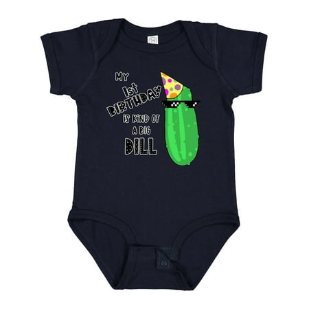 Inktastic My 1st Birthday is Kind of a Big Dill Pickle in Sunglasses Gift Baby Boy or Baby Girl Bodysuit
Inktastic My 1st Birthday is Kind of a Big Dill Pickle in Sunglasses Gift Baby Boy or Baby Girl Bodysuit