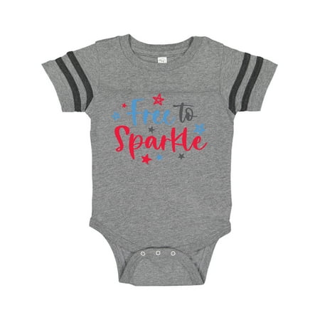 Inktastic 4th of July Free to Sparkle in Red White and Blue Gift Baby Boy or Baby Girl Bodysuit
Inktastic 4th of July Free to Sparkle in Red White and Blue Gift Baby Boy or Baby Girl Bodysuit