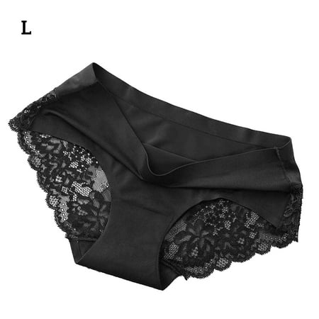 Elenxs Women Lace Edge Panty Breathable Elastic Waist Band Girl Moisture Wicking Briefs Underwear
Elenxs Women Lace Edge Panty Breathable Elastic Waist Band Girl Moisture Wicking Briefs Underwear