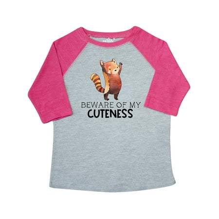 Inktastic Beware of My Cuteness Cute Red Panda Gift Toddler Boy or Toddler Girl T-Shirt
Inktastic Beware of My Cuteness Cute Red Panda Gift Toddler Boy or Toddler Girl T-Shirt
