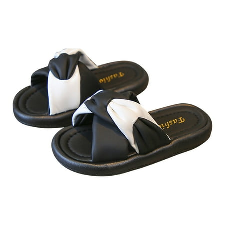 Tengma Toddler Girl Sandals Toddler Pillow Slippers Shower Bathroom Comfort Non Slip Thick Sole Slippers Summer Beach Shoes Sandals for Girls (Black Size: 28)
Tengma Toddler Girl Sandals Toddler Pillow Slippers Shower Bathroom Comfort Non Slip Thick Sole Slippers Summer Beach Shoes Sandals for Girls (Black Size: 28)