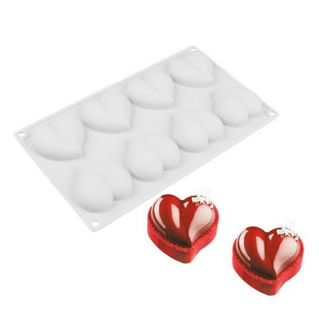 8 Cavities Chocolate Moulds - DIY Geometric Heart Mould - Mini Wax Melt Moulds - Easter Silicone Moulds For Cake Baking Candy Jelly Puddings Muffin Fondant
8 Cavities Chocolate Moulds - DIY Geometric Heart Mould - Mini Wax Melt Moulds - Easter Silicone Moulds For Cake Baking Candy Jelly Puddings Muffin Fondant
