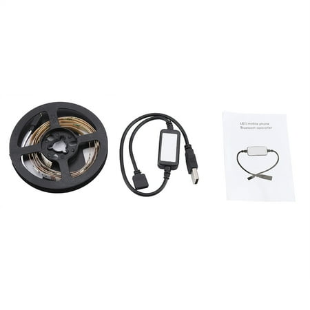 Smart RGB LED Light Strip with Bluetooth App Remote for TV Background Lighting (Non-Waterproof)
Smart RGB LED Light Strip with Bluetooth App Remote for TV Background Lighting (Non-Waterproof)