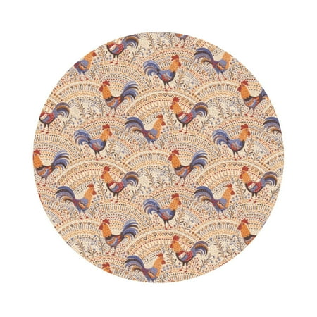 Pofeuu Roosters In Floral Print Leather Coasters Set of 6 Round Cups Mugs Mat Pad for Home Kitchen Heat Resistant Drink Coasters Round Shape
Pofeuu Roosters In Floral Print Leather Coasters Set of 6 Round Cups Mugs Mat Pad for Home Kitchen Heat Resistant Drink Coasters Round Shape