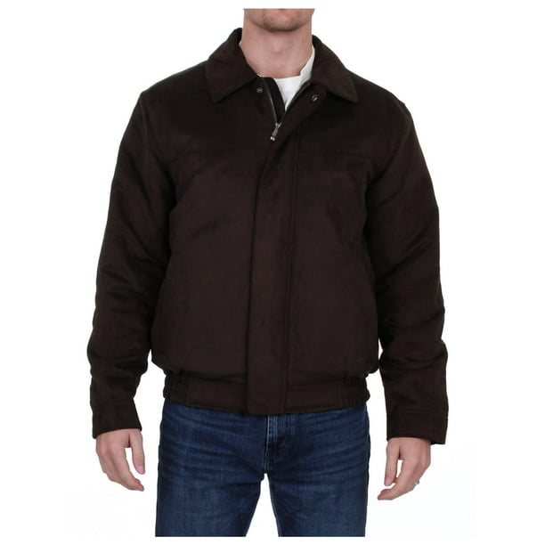 Weatherproof Mens Winter Microsuede Bomber Jacket