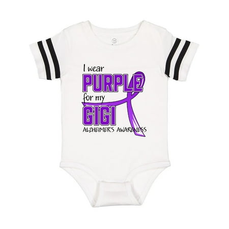 Inktastic I Wear Purple for my Gigi- Alzheimers Awareness Gift Baby Boy or Baby Girl Bodysuit
Inktastic I Wear Purple for my Gigi- Alzheimers Awareness Gift Baby Boy or Baby Girl Bodysuit