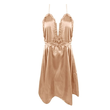 PEASKJP Sleep Shirts for Women Loose Full Slips Lace Nightgown Chemise Sleepwear Cotton Lingerie Women Plus Size Sleepwear Khaki L
PEASKJP Sleep Shirts for Women Loose Full Slips Lace Nightgown Chemise Sleepwear Cotton Lingerie Women Plus Size Sleepwear Khaki L