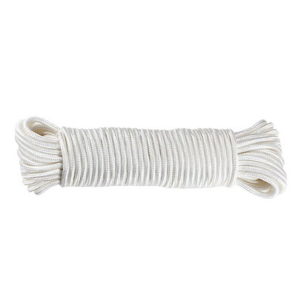 Etereauty 6mm Diameter Flagpole Lifting Rope Flag Halyard Nylon Rope Replacement Rope