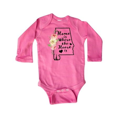 Inktastic Alabama Home is Where the Heart is with Watercolor Floral Gift Baby Boy or Baby Girl Long Sleeve Bodysuit
Inktastic Alabama Home is Where the Heart is with Watercolor Floral Gift Baby Boy or Baby Girl Long Sleeve Bodysuit