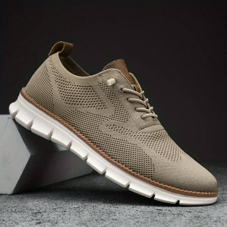 Men s Knitted Breathable Skate Shoes Fashionable Non-Slip Smart Casual Shoes Men s Footwear
Men s Knitted Breathable Skate Shoes Fashionable Non-Slip Smart Casual Shoes Men s Footwear
