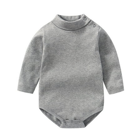 Wanwan Solid Color Baby Girls Boys Short Long Sleeve High Neck Cotton Romper Jumpsuit
Wanwan Solid Color Baby Girls Boys Short Long Sleeve High Neck Cotton Romper Jumpsuit