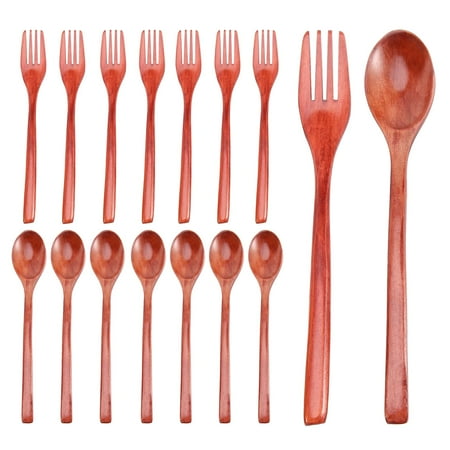 16Pcs Wooden Spoons Forks Set Including Wooden Spoons and Wooden Forks Japanese Wooden Utensil Set Reusable Handmade
16Pcs Wooden Spoons Forks Set Including Wooden Spoons and Wooden Forks Japanese Wooden Utensil Set Reusable Handmade