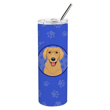 Caroline s Treasures WDK1108TBL20 Golden Retriever Gold Design2 Stainless Steel 20 oz Skinny Tumbler Blue 20 oz
Caroline s Treasures WDK1108TBL20 Golden Retriever Gold Design2 Stainless Steel 20 oz Skinny Tumbler Blue 20 oz