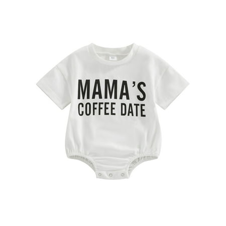 Amuver Baby Girls Boys Summer Casual Romper Short Sleeve O Neck Letter Print Loose Playsuit
Amuver Baby Girls Boys Summer Casual Romper Short Sleeve O Neck Letter Print Loose Playsuit