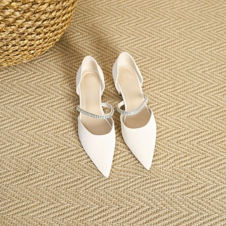 Women s Rhinestone Band Flat Sandals Pointed Toe Slip On D Orsay Shoes Comfy All-Match Dress Flats-38
Women s Rhinestone Band Flat Sandals Pointed Toe Slip On D Orsay Shoes Comfy All-Match Dress Flats-38