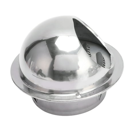 Stainless Steel Vent Hood Easy To Use Built In Mesh Screen Stainless Steel Vent Cover Hemispherical For Electric Clothes Dryers For Industrial Uses 4 Inch
Stainless Steel Vent Hood Easy To Use Built In Mesh Screen Stainless Steel Vent Cover Hemispherical For Electric Clothes Dryers For Industrial Uses 4 Inch