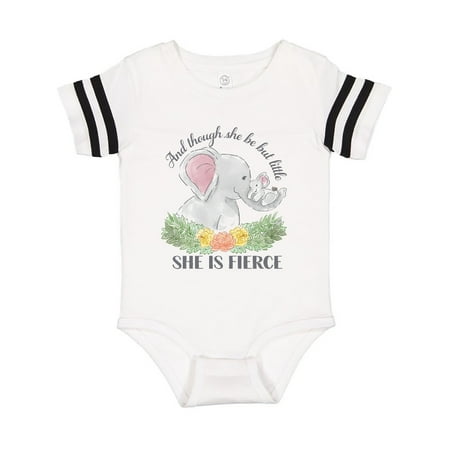 Inktastic And Though She Be But Little She Is Fierce Gift Baby Boy or Baby Girl Bodysuit
Inktastic And Though She Be But Little She Is Fierce Gift Baby Boy or Baby Girl Bodysuit