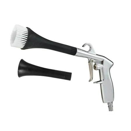 Car Cleaning Gun High Pressure Air Blow Gun with 2 Nozzles Tornador Blow Gun Car Detailing Dry Washing Gun with Brush for Vehicle Upholstery Carpet Seat
Car Cleaning Gun High Pressure Air Blow Gun with 2 Nozzles Tornador Blow Gun Car Detailing Dry Washing Gun with Brush for Vehicle Upholstery Carpet Seat