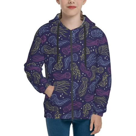Hoodies for Women Line Jellyfish Long Sleeve Sweatshirt Drawstring Zip Up Hoodie with Pockets Teen Girl Clothes
Hoodies for Women Line Jellyfish Long Sleeve Sweatshirt Drawstring Zip Up Hoodie with Pockets Teen Girl Clothes