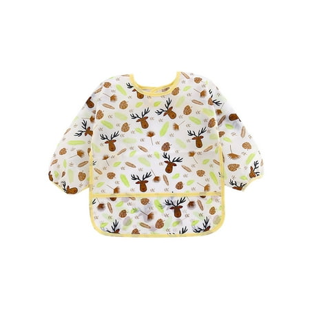Gwiyeopda Baby Kids Toddler Long Sleeve Waterproof Smock Feeding Bib Cute Cartoon Dinosaur Burp Cloths Aprons
Gwiyeopda Baby Kids Toddler Long Sleeve Waterproof Smock Feeding Bib Cute Cartoon Dinosaur Burp Cloths Aprons