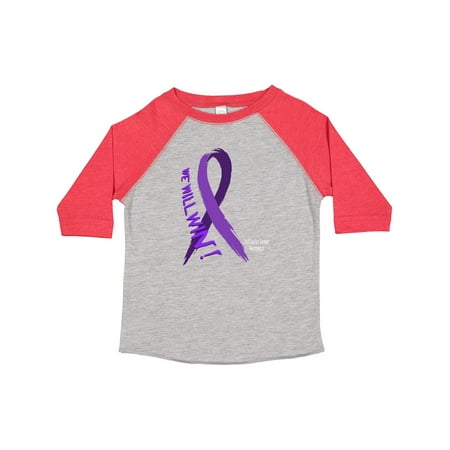 Inktastic Testicular Cancer Awareness We Will Win with Purple Ribbon Gift Toddler Boy or Toddler Girl T-Shirt
Inktastic Testicular Cancer Awareness We Will Win with Purple Ribbon Gift Toddler Boy or Toddler Girl T-Shirt