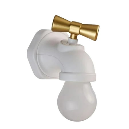 Tiitstoy Creative Faucet Night Light USB Rechargeable Voice Control Lamp Eye Protection Bedside Lamp Faucet Night Light LED Creative Night Light White
Tiitstoy Creative Faucet Night Light USB Rechargeable Voice Control Lamp Eye Protection Bedside Lamp Faucet Night Light LED Creative Night Light White
