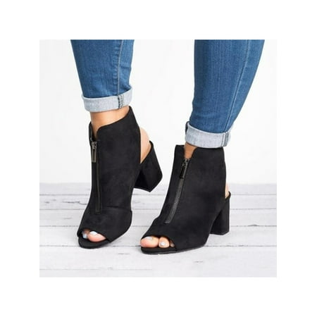 Ymiytan Women s Casual Boots Dates Wear Resistant Peep Toe Heels Lady Shopping Breathable Pure Color
Ymiytan Women s Casual Boots Dates Wear Resistant Peep Toe Heels Lady Shopping Breathable Pure Color