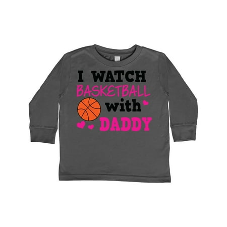 Inktastic I Watch Basketball with Daddy Gift Toddler Boy or Toddler Girl Long Sleeve T-Shirt
Inktastic I Watch Basketball with Daddy Gift Toddler Boy or Toddler Girl Long Sleeve T-Shirt