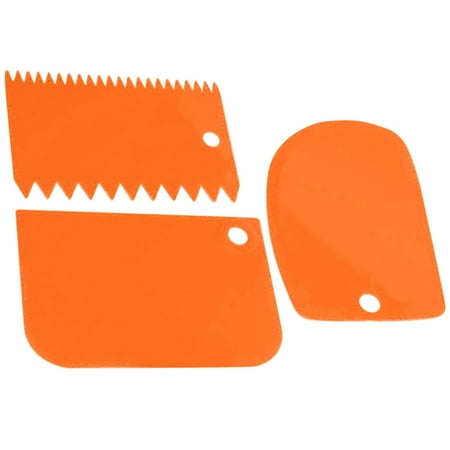 1111fourone 3pcs/set Scraper Plastic Cream Spatula DIY Cake Decorating Tool Home Bakery Baking Supplies Orange
1111fourone 3pcs/set Scraper Plastic Cream Spatula DIY Cake Decorating Tool Home Bakery Baking Supplies Orange