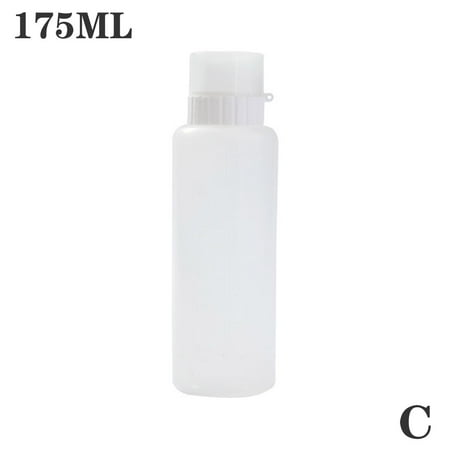 5 holes Squeeze Condiment Bottles with Scale Sauce 175/350ml Ketchup Cruet A1Q2