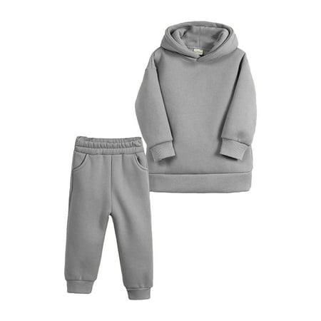 Zlekejiko Kids Toddler Baby Girls Boys Autumn Winter Warm Thick Solid Cotton Long Sleeve Lined Tops Hooded Hoodie Pants Sweatshirt Set Clothes
Zlekejiko Kids Toddler Baby Girls Boys Autumn Winter Warm Thick Solid Cotton Long Sleeve Lined Tops Hooded Hoodie Pants Sweatshirt Set Clothes