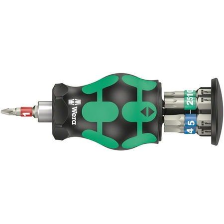 Wera Bicycle Set 11 - Stubby Bit Holder Screwdriver and Bits Tool Set
