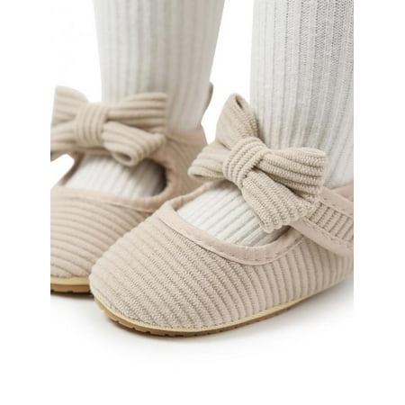 Topumt Baby Girl Mary Jane Soft Flats with Bowknot Headband Shoes Non-Slip Infant First Walkers
Topumt Baby Girl Mary Jane Soft Flats with Bowknot Headband Shoes Non-Slip Infant First Walkers