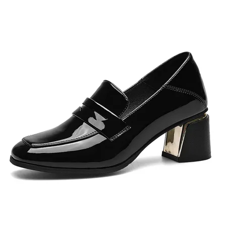 Women‘s Block Heel PU Leather Loafers Solid Color Fashion Slip On Shoes Women‘s Footwear
Women‘s Block Heel PU Leather Loafers Solid Color Fashion Slip On Shoes Women‘s Footwear