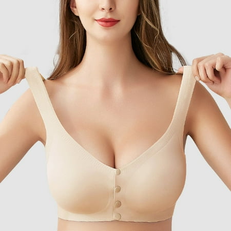 Wirefree Nursing Bra Women S Breastfeeding Bra With Front Buckle Pregnancy Breast Sleeps Underwear Extra Thin
Wirefree Nursing Bra Women S Breastfeeding Bra With Front Buckle Pregnancy Breast Sleeps Underwear Extra Thin