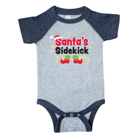 Inktastic Santa s Sidekick with Santa Hat and Elf Feet Gift Baby Boy or Baby Girl Bodysuit
Inktastic Santa s Sidekick with Santa Hat and Elf Feet Gift Baby Boy or Baby Girl Bodysuit