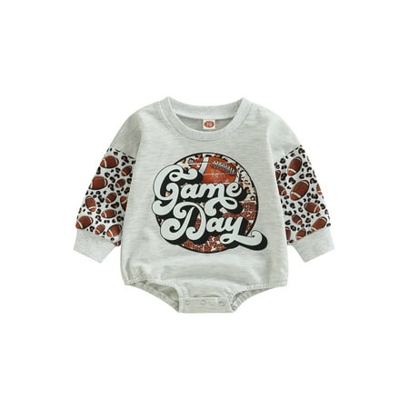 Ma&Baby Baby Rompers Infant Girls Boys Rugby Letter Print Round Neck Long Sleeve Jumpsuit Bodysuit
Ma&Baby Baby Rompers Infant Girls Boys Rugby Letter Print Round Neck Long Sleeve Jumpsuit Bodysuit