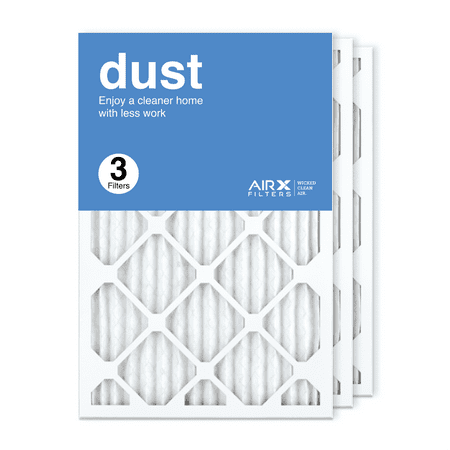 AIRx Filters 16x24x1 Air Filter MERV 8 Pleated HVAC AC Furnace Air Filter Dust 3-Pack Made in the USA
AIRx Filters 16x24x1 Air Filter MERV 8 Pleated HVAC AC Furnace Air Filter Dust 3-Pack Made in the USA