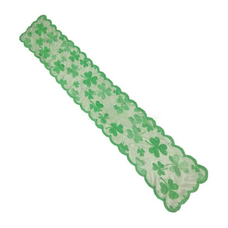 Saint Patrick s Day Table Runner Embroidered Green Shamrock Clover Tablecloth
Saint Patrick s Day Table Runner Embroidered Green Shamrock Clover Tablecloth