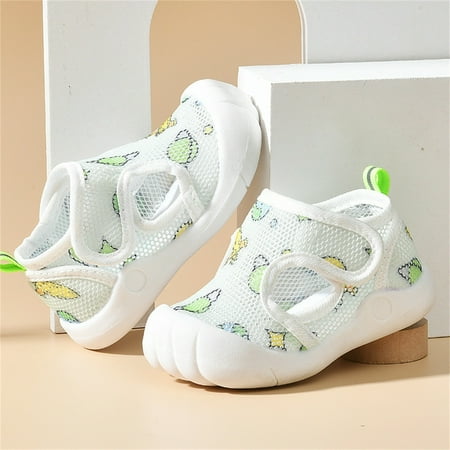 Hinvhai Baby Summer Cute Printed Sandals Clearance Casual Solid Color Breathable Mesh Rubber Sole Non-Slip Soft Sole Outdoor Shoes for Boys Girls Green 0 Years(14)
Hinvhai Baby Summer Cute Printed Sandals Clearance Casual Solid Color Breathable Mesh Rubber Sole Non-Slip Soft Sole Outdoor Shoes for Boys Girls Green 0 Years(14)